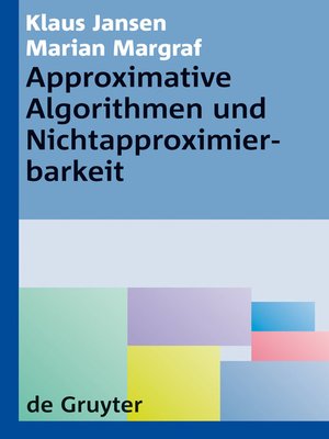 cover image of Approximative Algorithmen und Nichtapproximierbarkeit